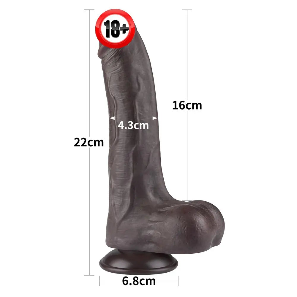 8.5inch Realistic Toy with Powerful Suction Cup - Lesme Vibe