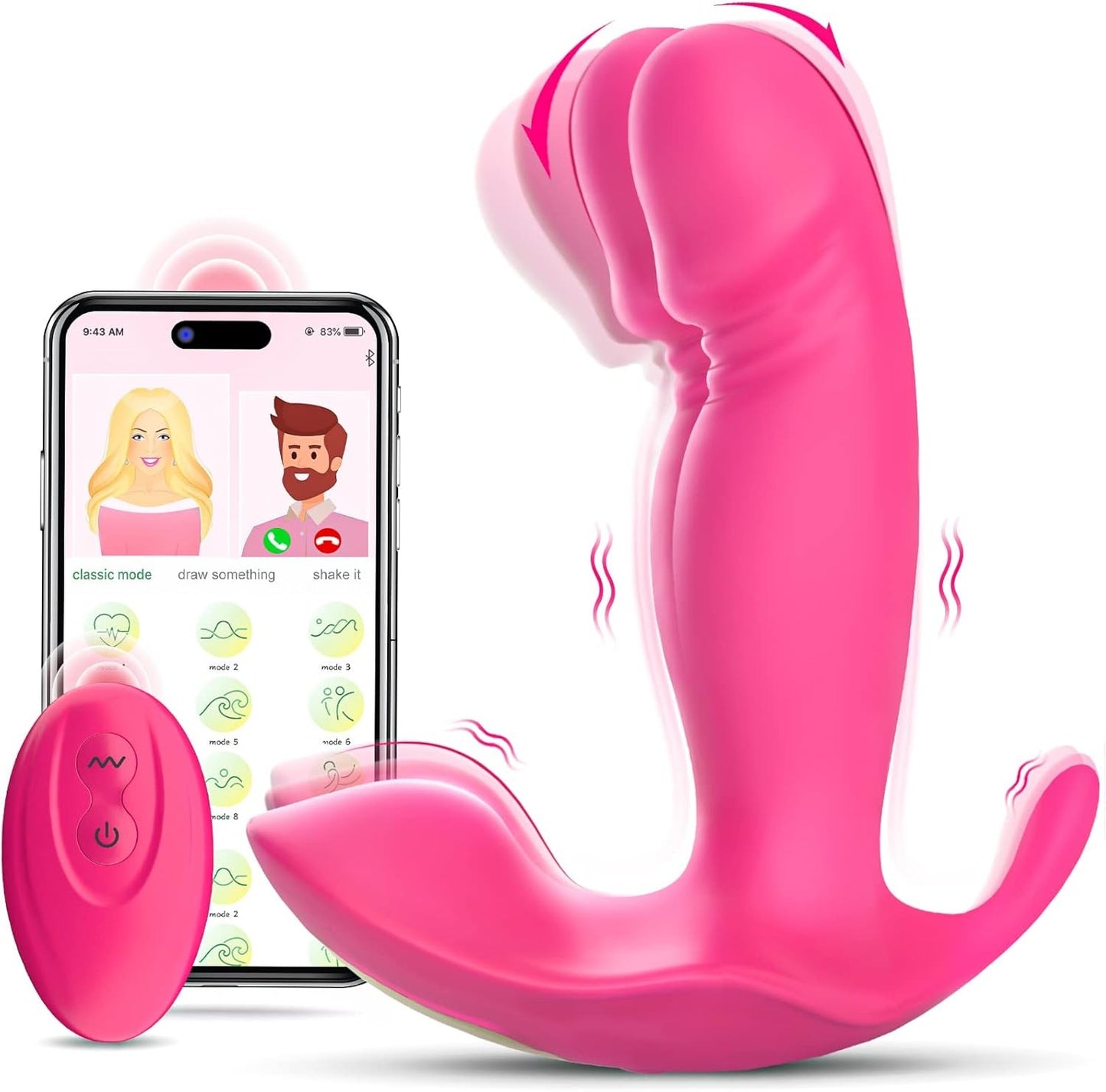 G Spot Dildo App Remote Control Vibrators