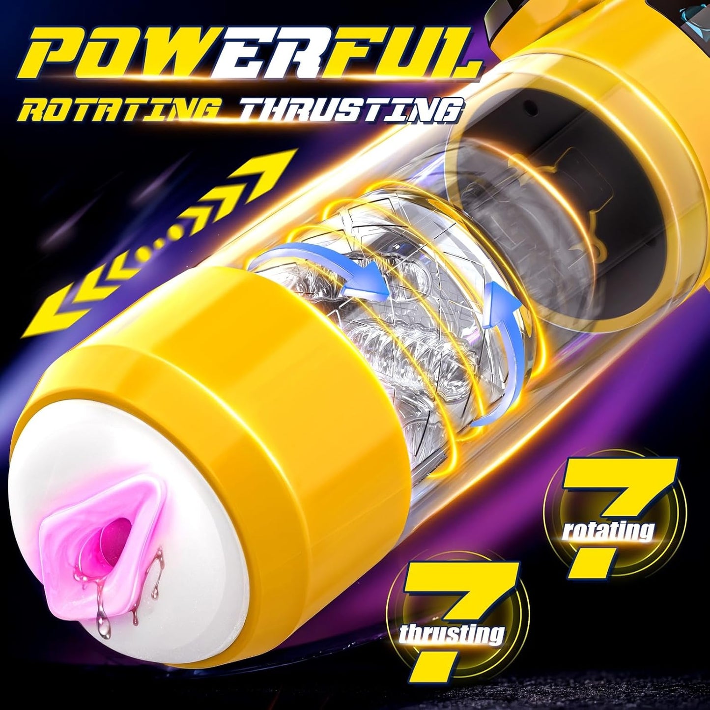 Automatic Male Masturbator Thrusting & Rotation