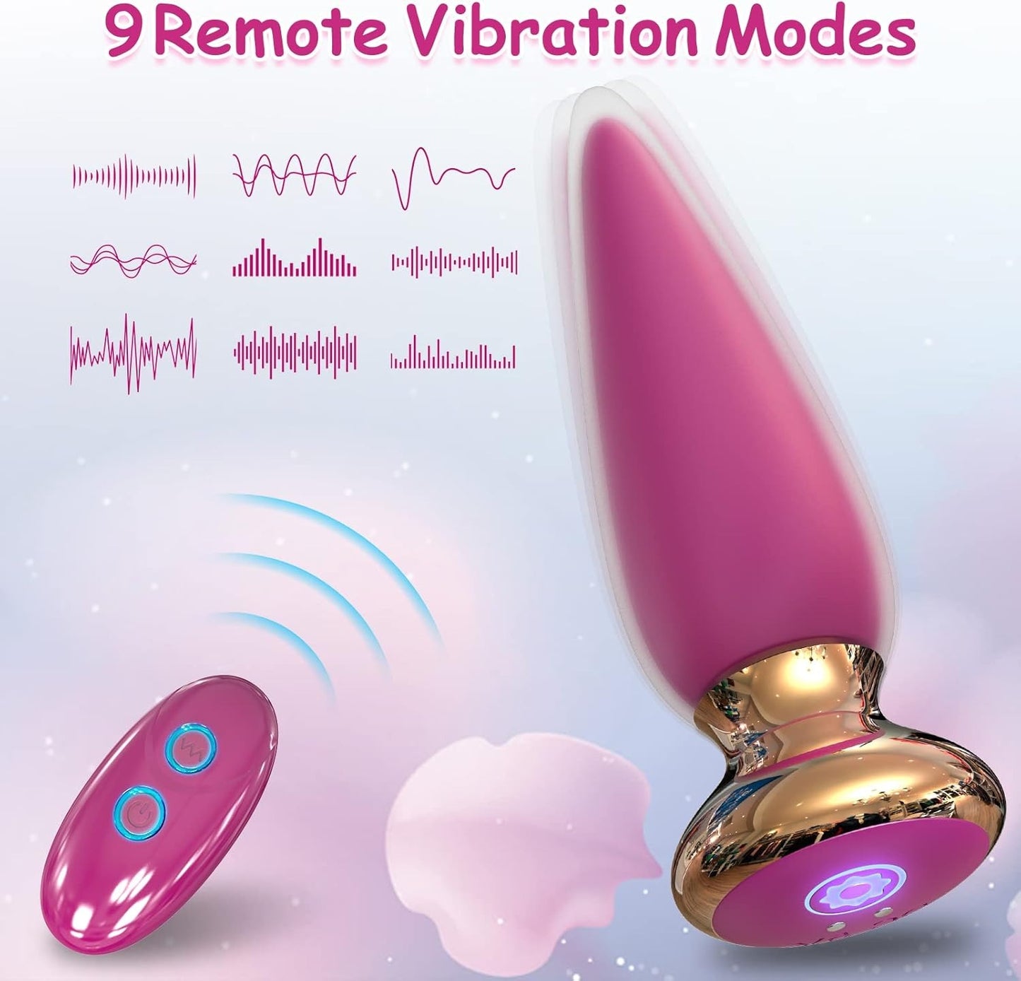 Anal Butt Vibrator App & Remote Control