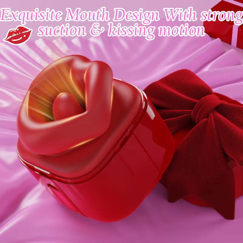Tongue Licking Sucking Nipple Stimulation Vibrator
