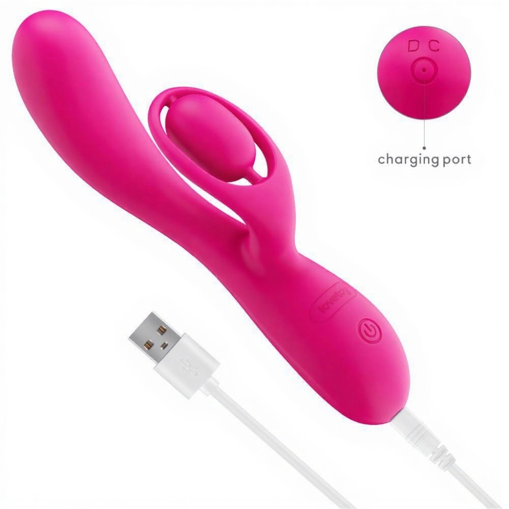 Vibrating Ball Clit & G-Spot Vibrator - Lesme Vibe