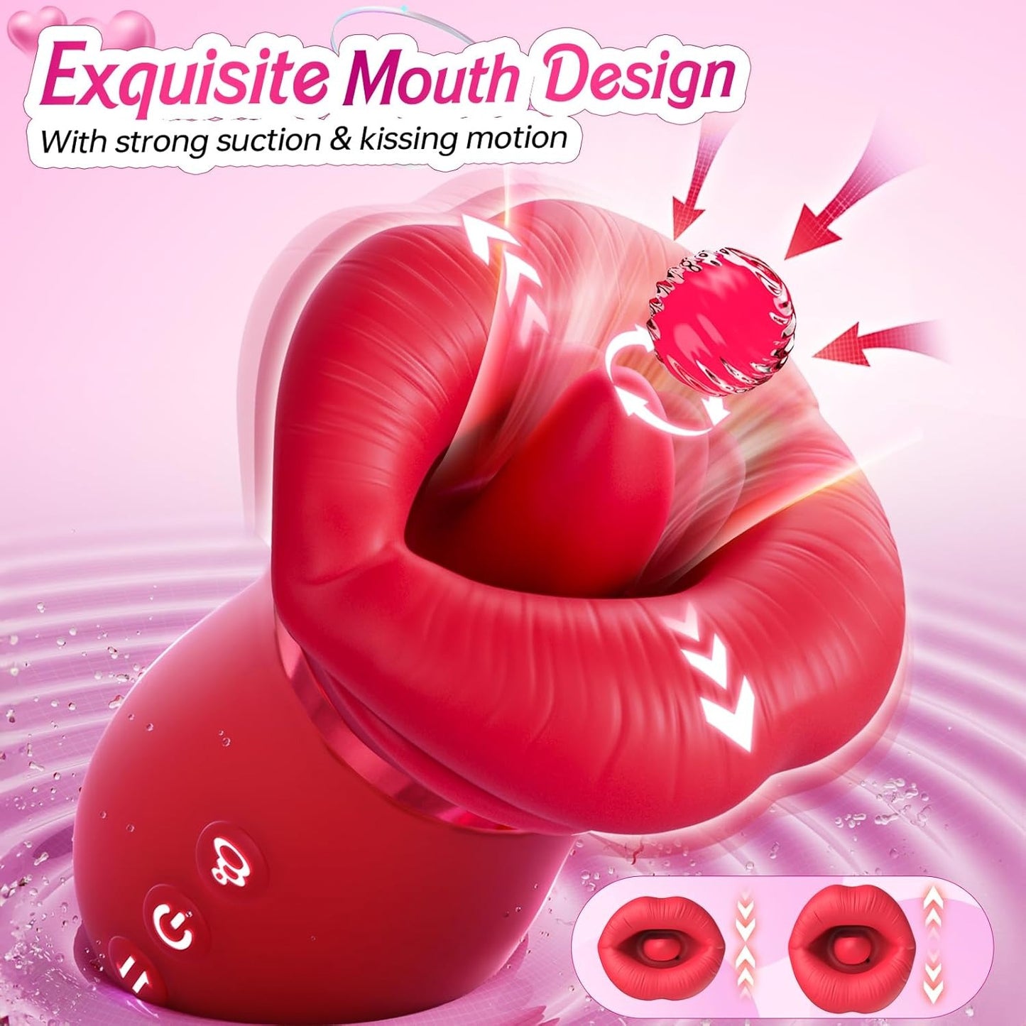 Mouth Sucking Vibrator Clitoral Stimulator