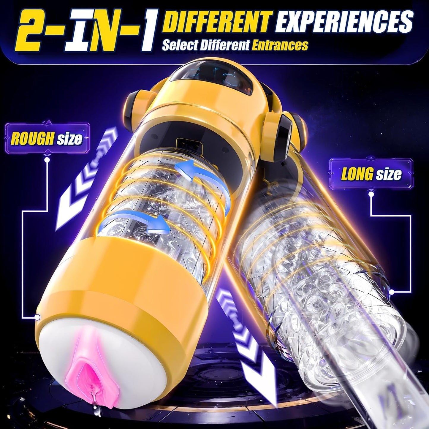 Automatic Male Masturbator Thrusting & Rotation