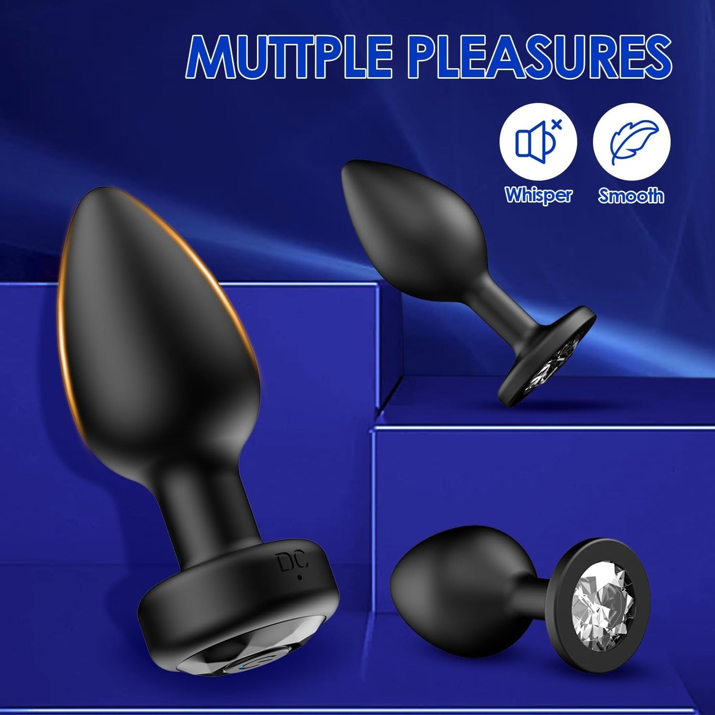 3Pcs Set Anal Plug Vibrator - Lesme Vibe