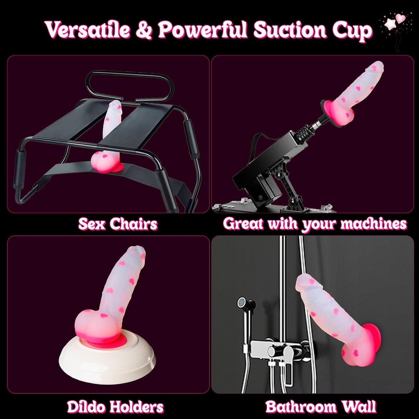 8" Strap on Dildo - Lesme Vibe