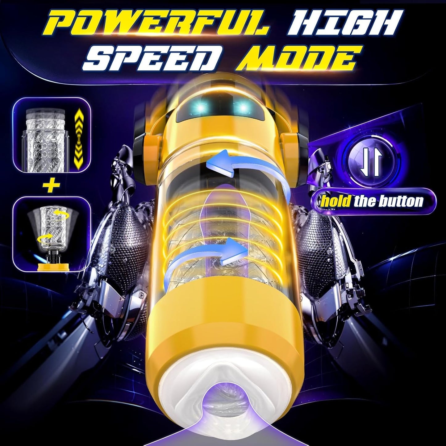 Automatic Male Masturbator Thrusting & Rotation