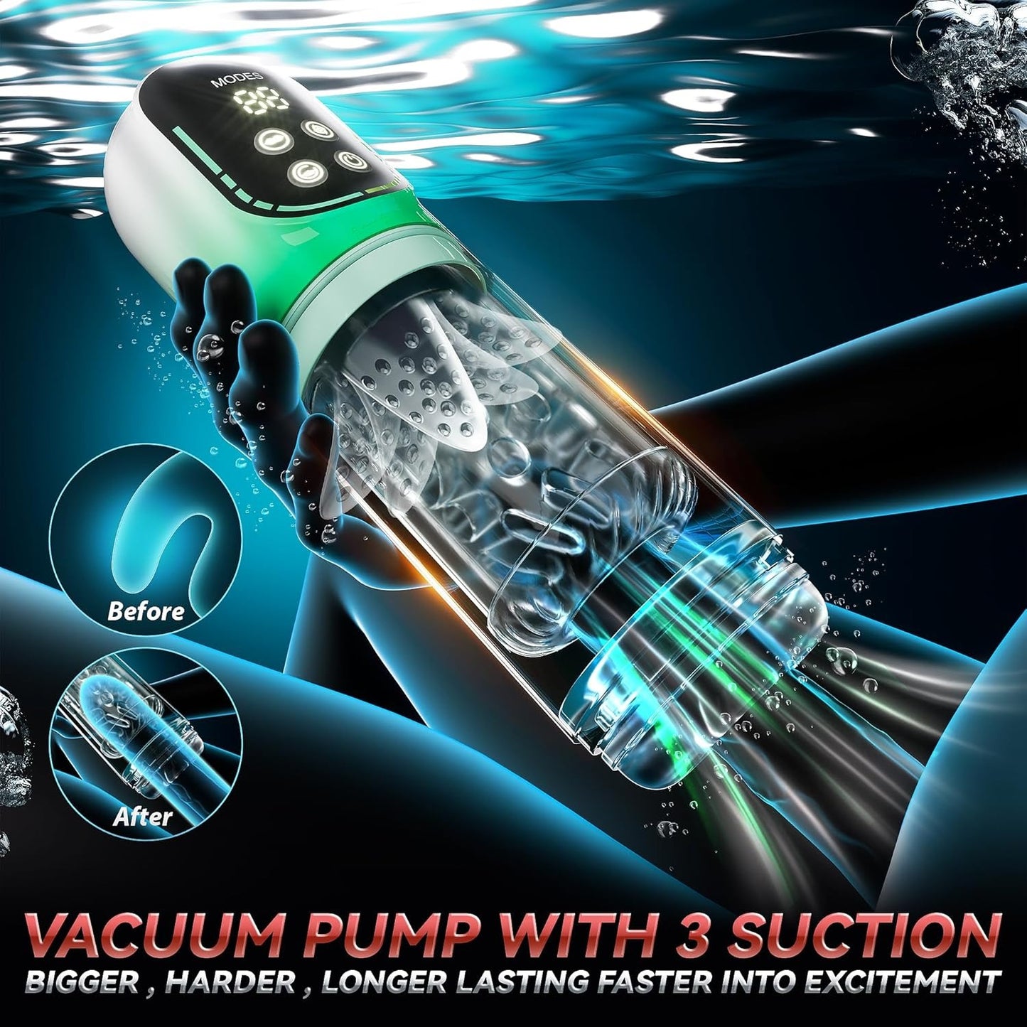 Automatic Male Masturbator Penis Pump - Lesme Vibe