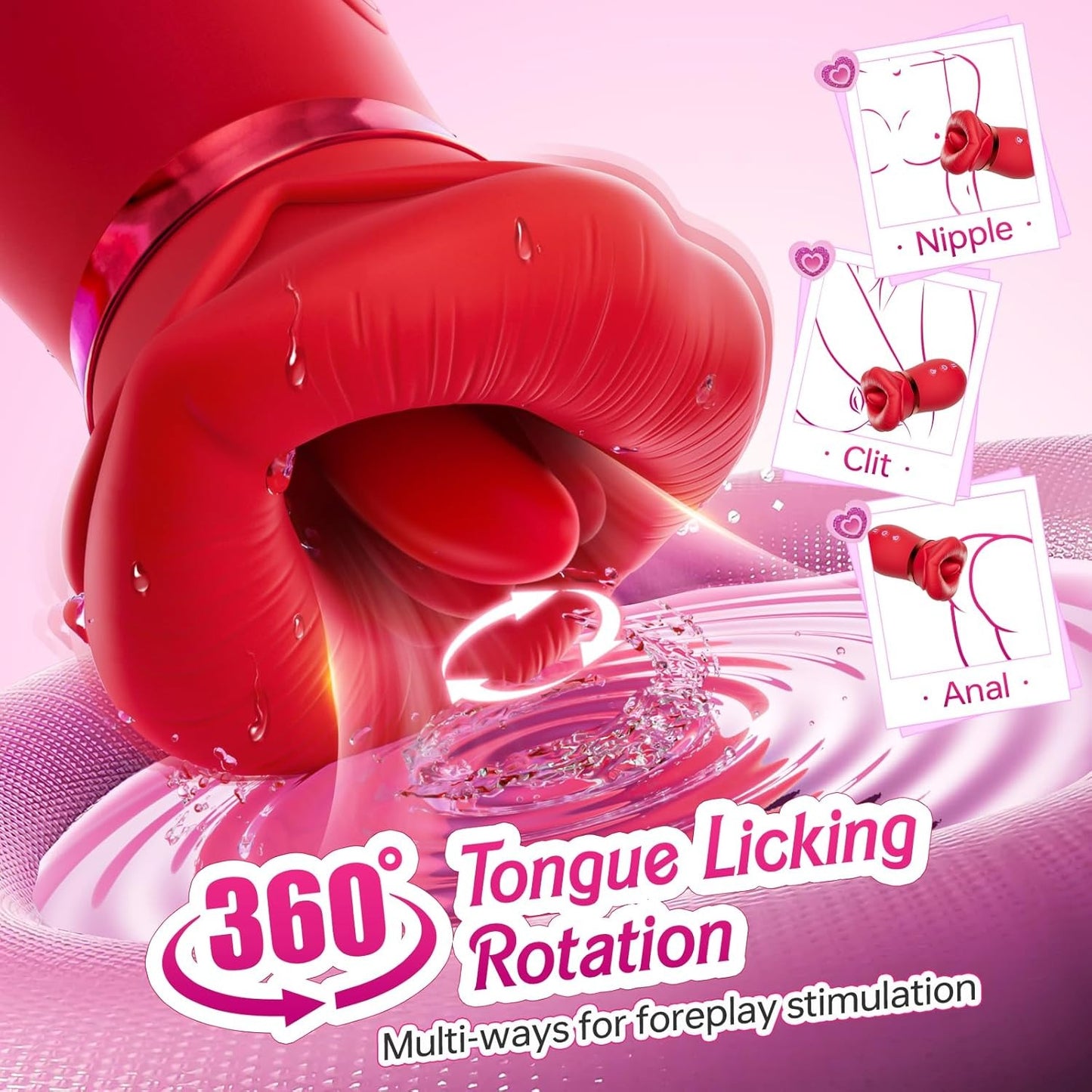 Mouth Sucking Vibrator Clitoral Stimulator