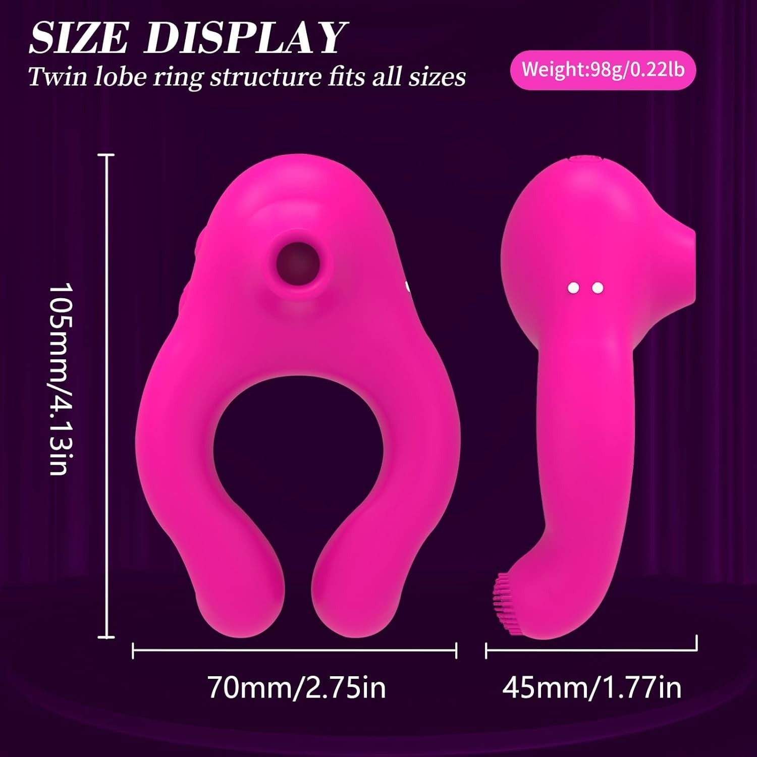 Vibrating Penis Ring Clitoral Stimulaor - Lesme Vibe