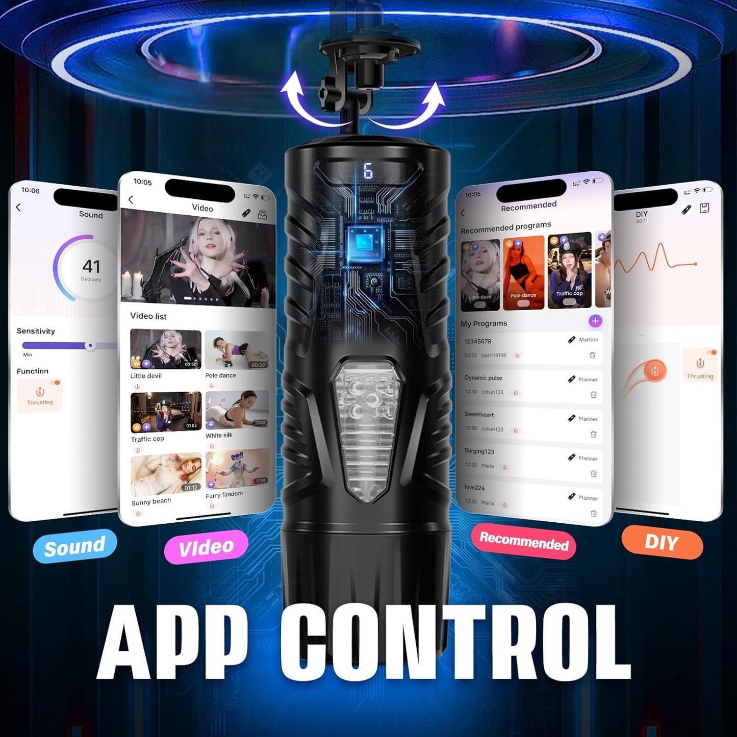 Automatic Penis Pump APP Control