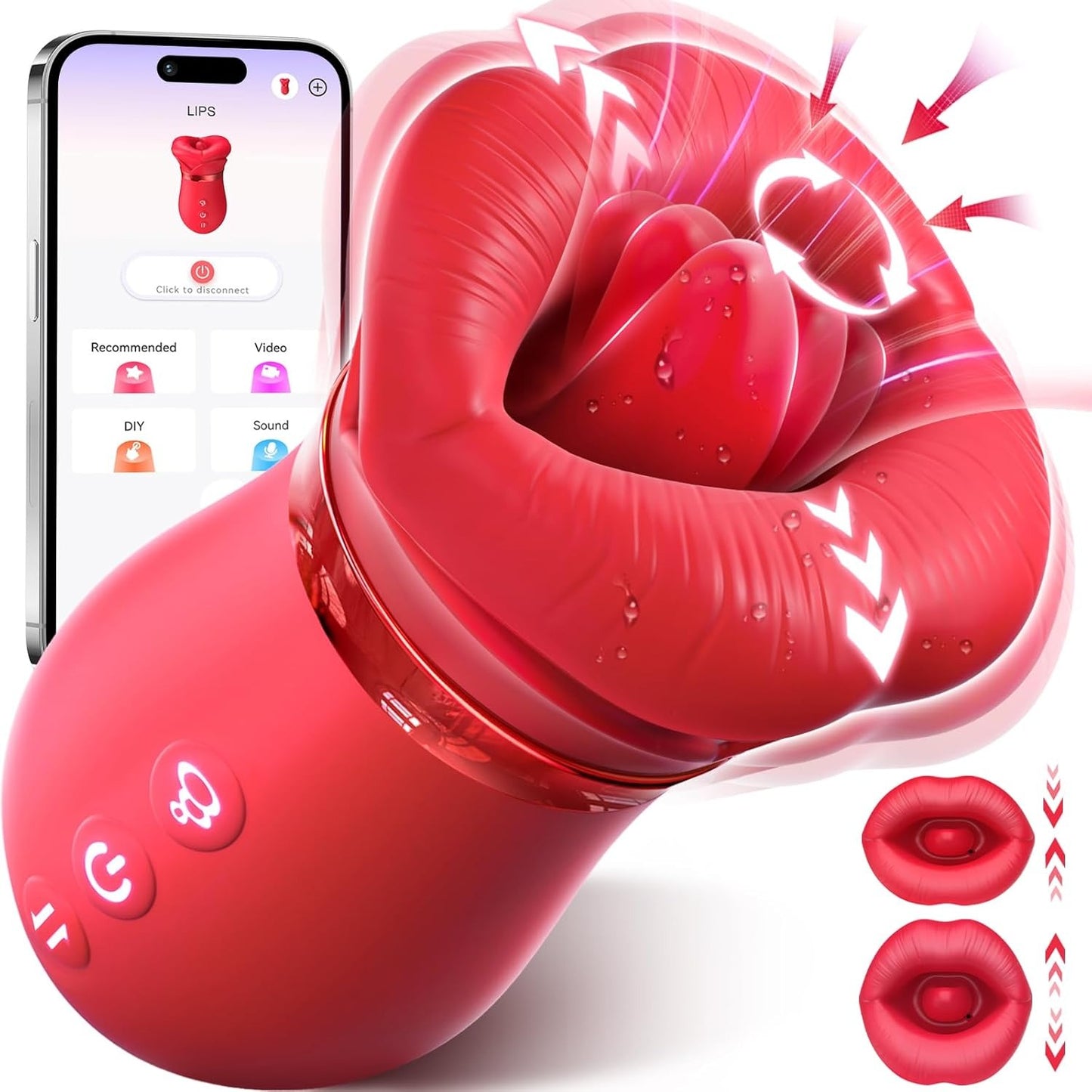 Mouth Sucking Vibrator Clitoral Stimulator