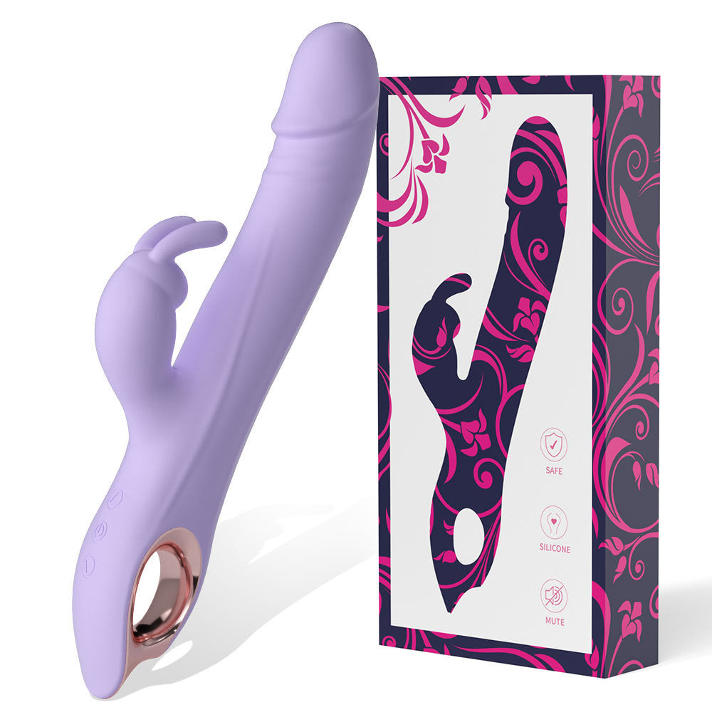 Rabbit Vibrator G-Spot and Clitoris Stimulation - Lesme Vibe