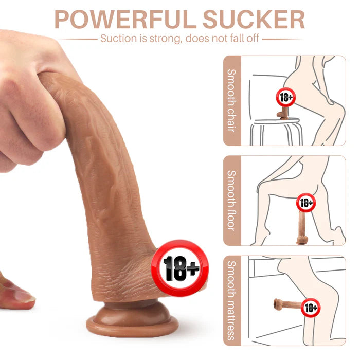 Vibrating Toy Realistic Experience Silicone Material