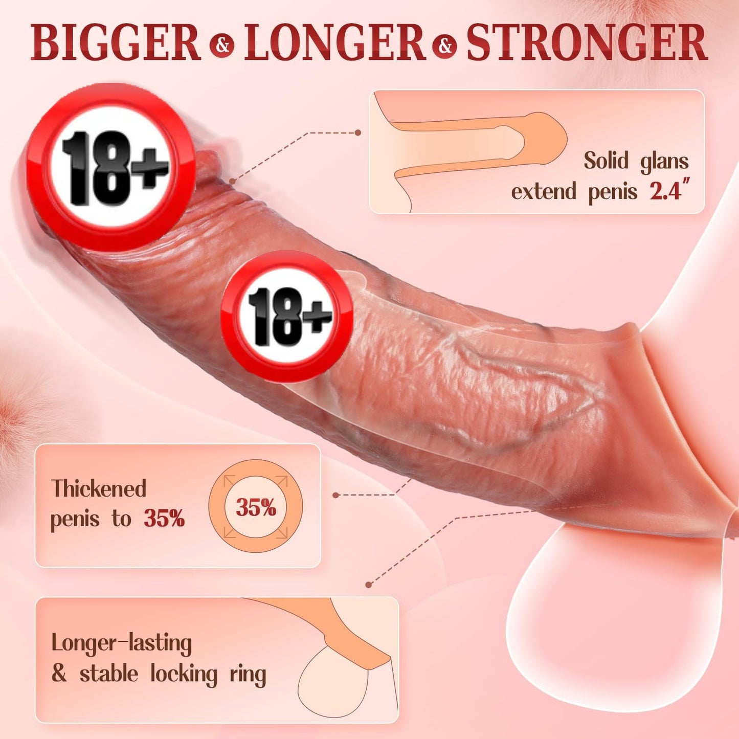 Penis Sleeve Cock Sleeve Vibrator - Lesme Vibe