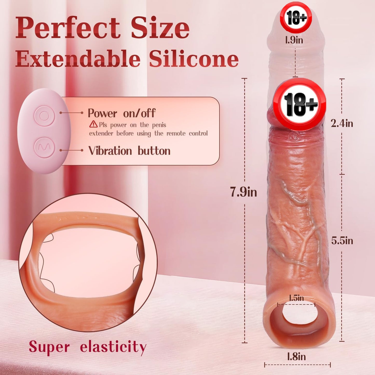Penis Sleeve Cock Sleeve Vibrator - Lesme Vibe
